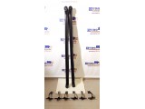 Black 3" Round Side Step Nerf Bars Pair